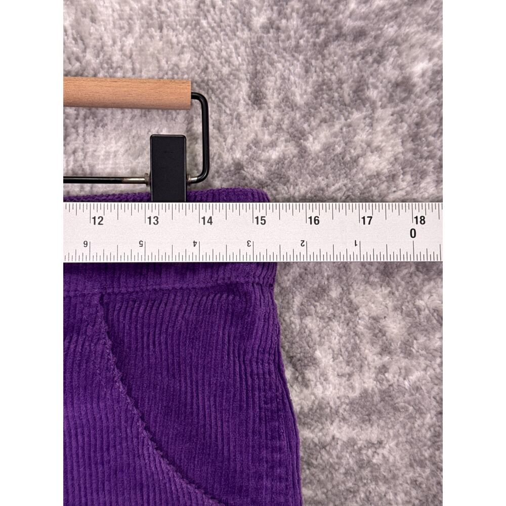 Hammies Bell Bottom Pants 30 Mens Purple Corduroy - Picture 3 of 7